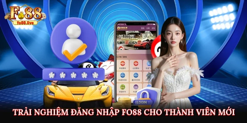 Trải nghiệm đăng nhập FO88 cho thành viên mới 
